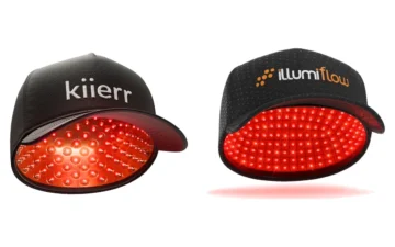 Kiierr vs Illumiflow: the Kiierr 272 Premier and Illumiflow 272 Pro laser caps side by side